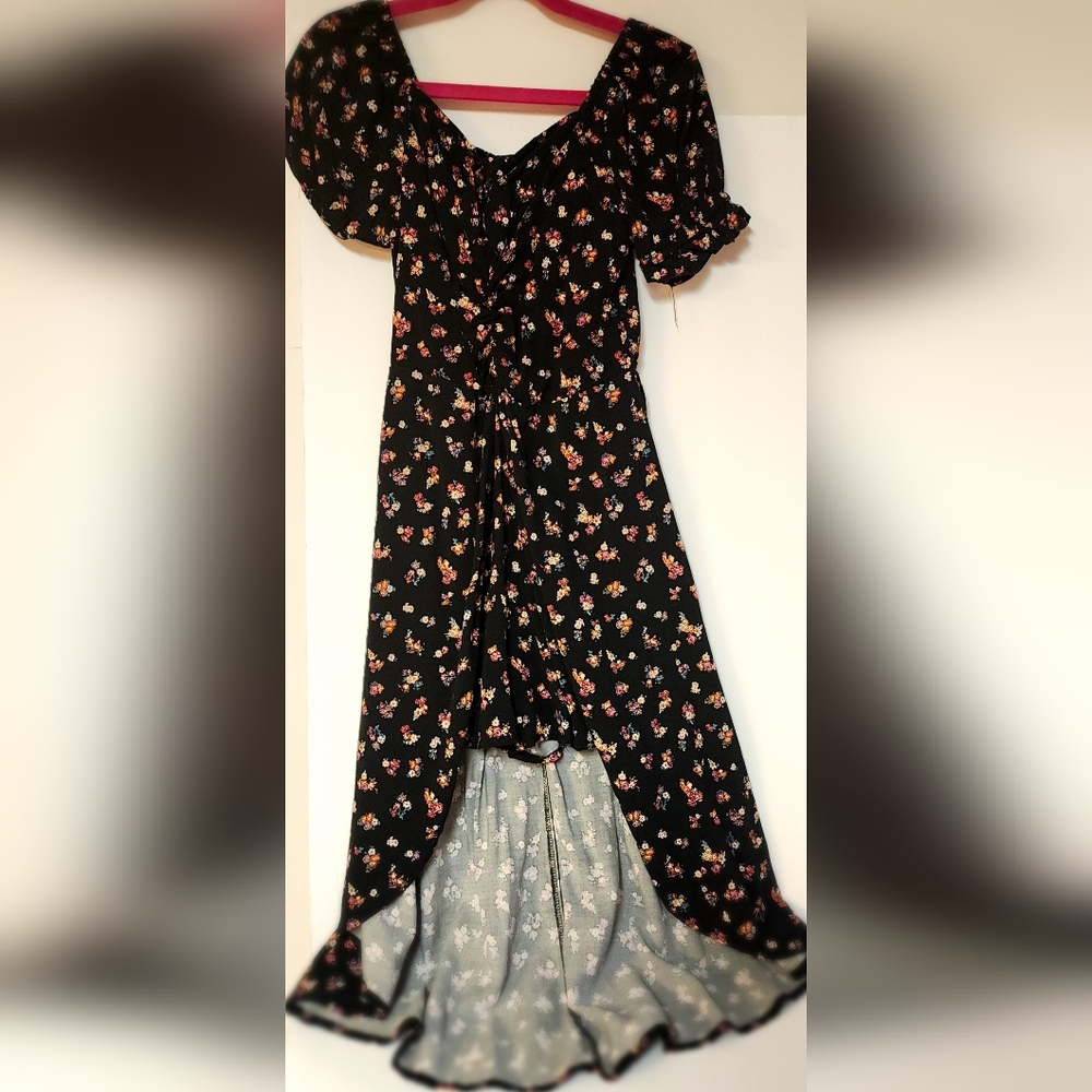 Girls Art Class size 7/8 skort dress with a flowy train